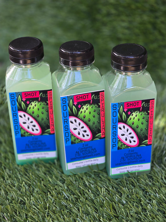 "Papa Smurf" Spirulina & Soursop Juice